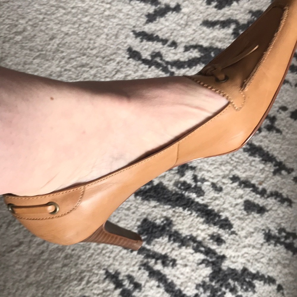Tan Leather Heels